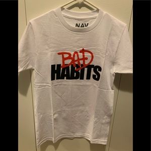 Vlone x Nav Bad Habits Drip Tee